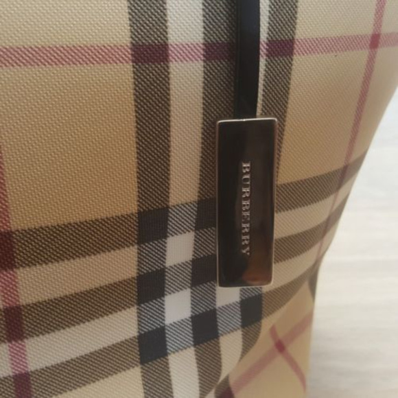 Burberry PVC Canvas Shoulder Bag - Picture 7 of 8